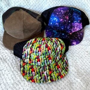 Lot of 3 George Hats SnapBacks Child size